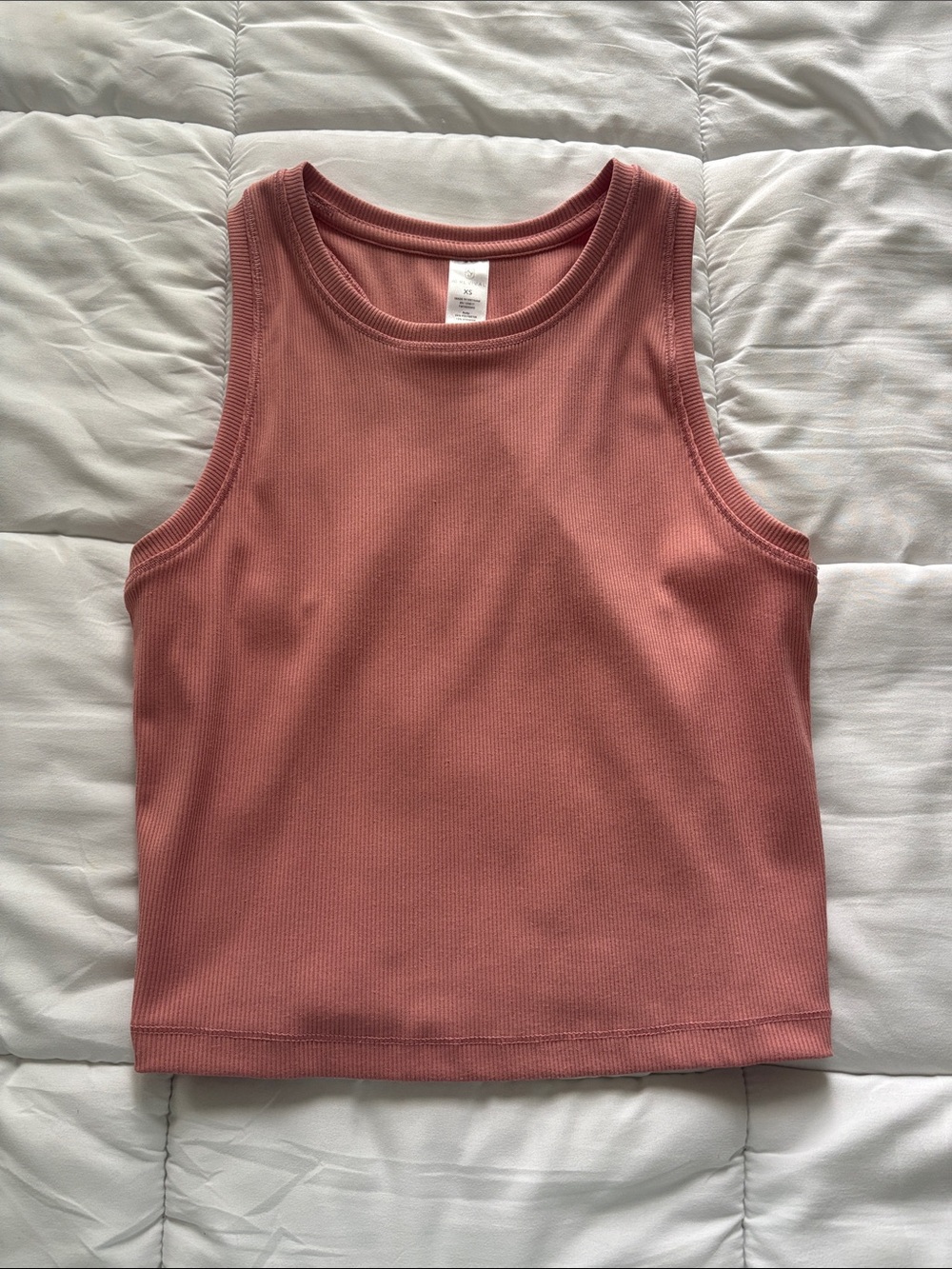 Dusty rose tank top